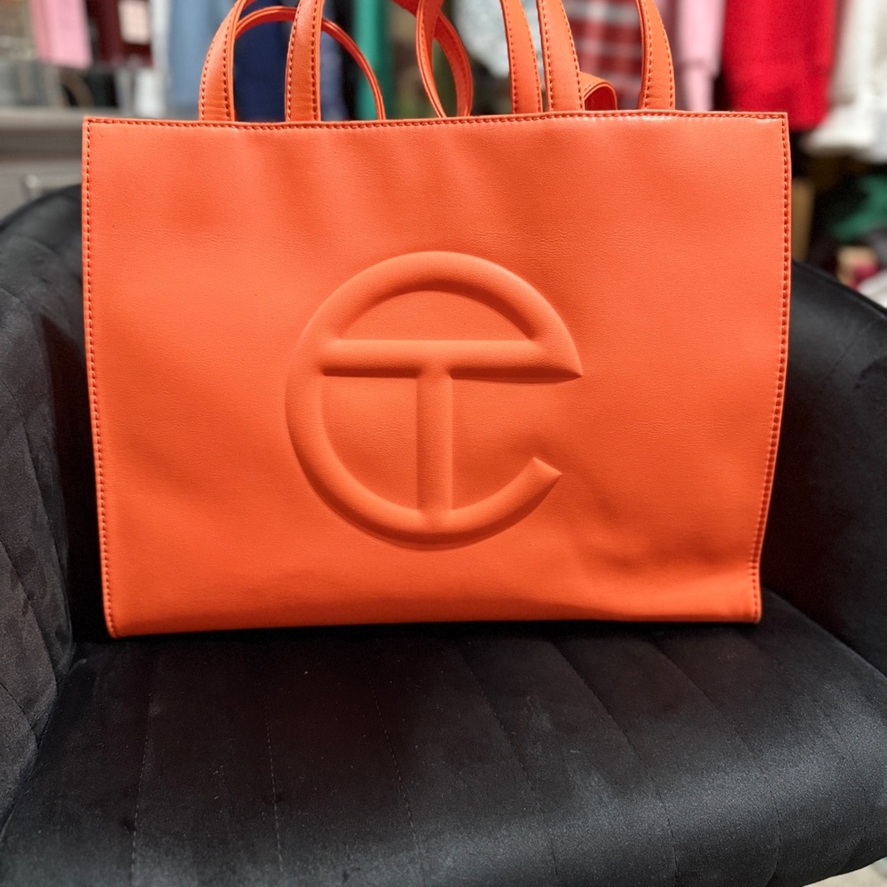 Telfar Medium Shopping Bag - Orange